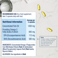 PRENATAL DHA Omega-3 Fish Oil Capsules