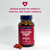 CHOLESTEROL  SUPPORT Omega-3 Fish Oil Capsules