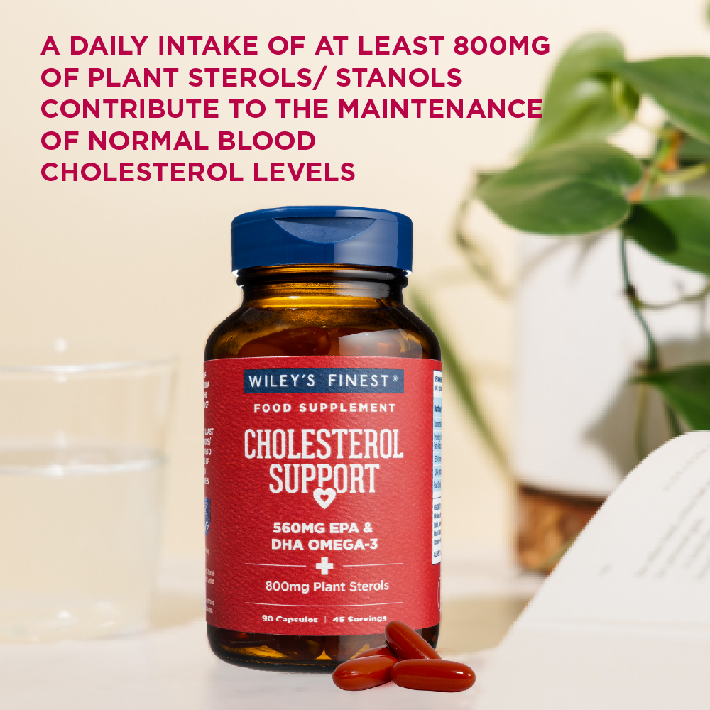 CHOLESTEROL  SUPPORT Omega-3 Fish Oil Capsules