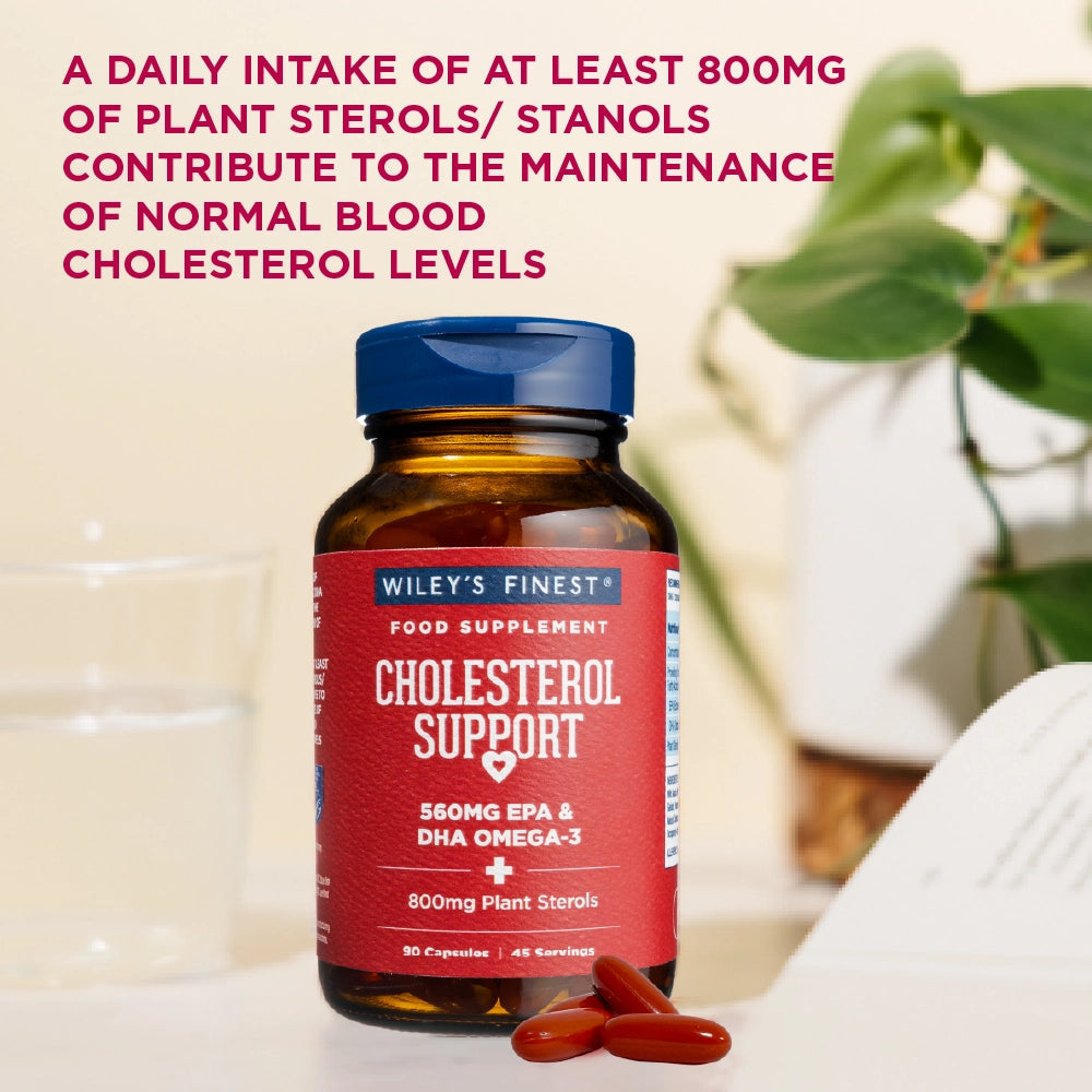 CHOLESTEROL  SUPPORT Omega-3 Fish Oil Capsules