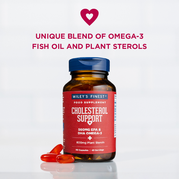 CHOLESTEROL  SUPPORT Omega-3 Fish Oil Caspsules
