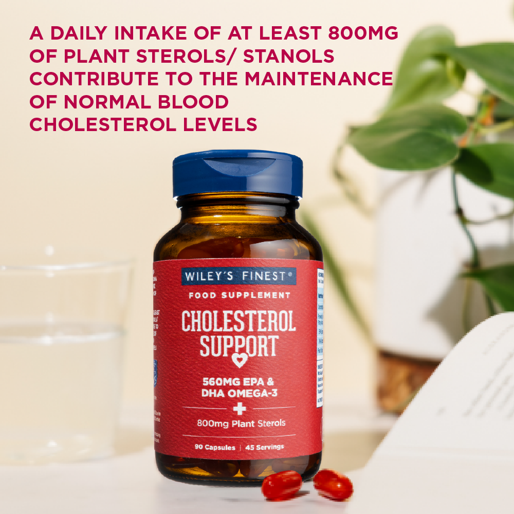CHOLESTEROL  SUPPORT Omega-3 Fish Oil Caspsules