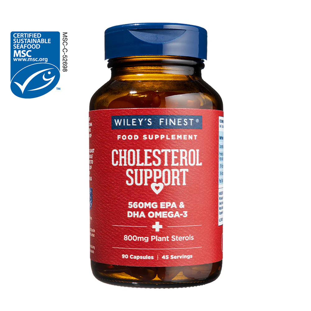 CHOLESTEROL  SUPPORT Omega-3 Fish Oil Caspsules