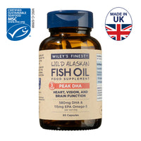 PEAK DHA Omega-3 Fish Oil Capsules