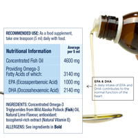 SUMMIT DHA Fish Oil Liquid (Lime)
