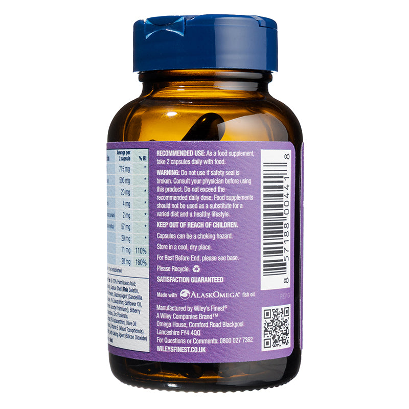 Bold Vision Omega-7 Fish Oil. 1 month supply. Best Before Jun 2027