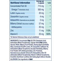 Bold Vision Omega-7 Fish Oil. 1 month supply. Best Before Jun 2027
