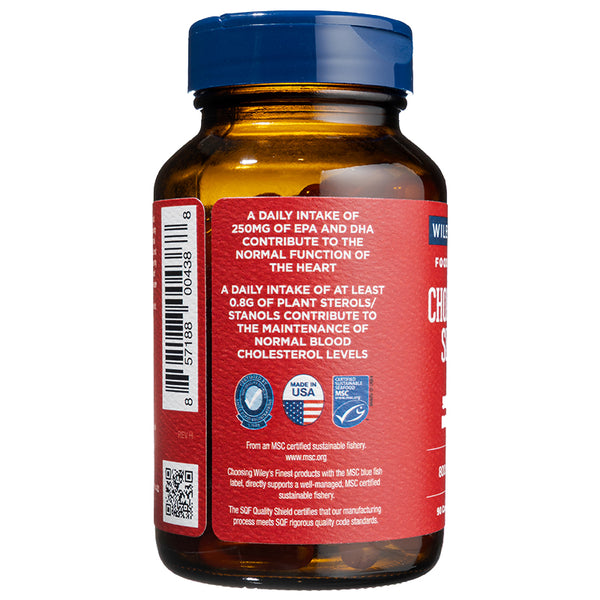 Cholesterol Support Omega-3 Fish Oil. 45 day supply. Best Before Mar 2027