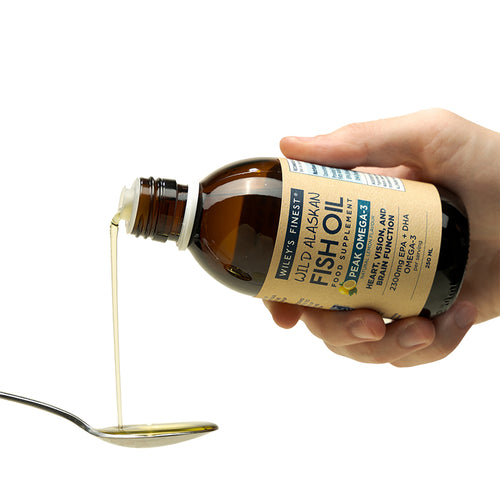 Peak Omega-3 Fish Oil Liquid (Lemon)