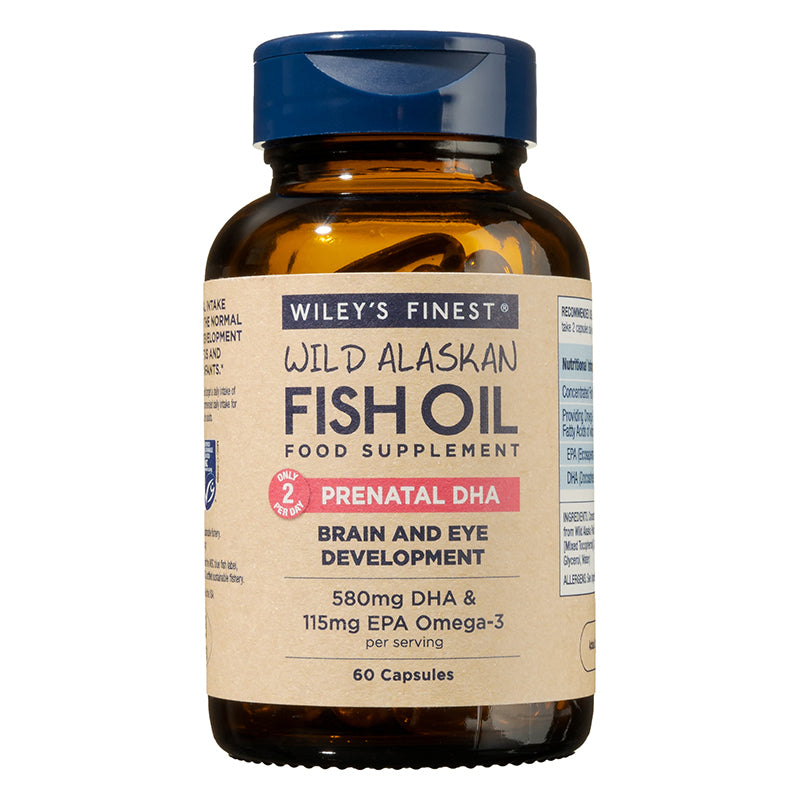Prenatal Omega-3 DHA Fish Oil Softgels. 1 months supply. Best Before Mar 2027