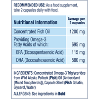 Prenatal Omega-3 DHA Fish Oil Softgels. 1 months supply. Best Before Mar 2027